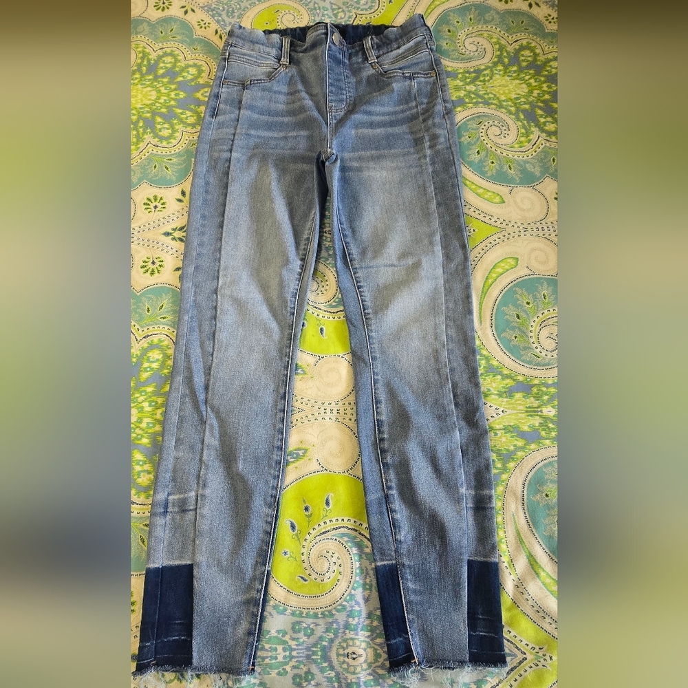 Liverpool Rwo Toned Light Wash Denim Jeggings Jeans 27/4